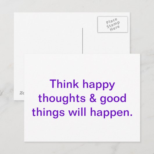 Inspirieren Sie durch Post Postkarte (Vorne/Hinten)