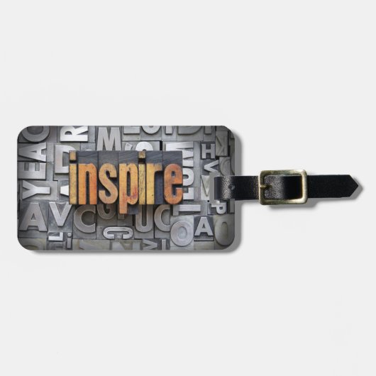 Inspirieren Sie Gepäckanhänger (Vorderseite horizontal)