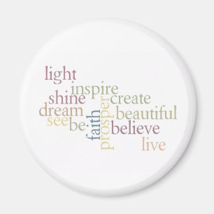 Inspirieren Sie Glauben Magnet