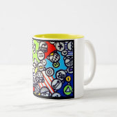 Inspirieren Sie ` Gleichheit dubuffet Zweifarbige Tasse (VorderseiteRechts)