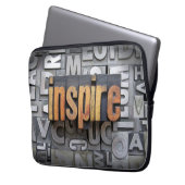 Inspirieren Sie Laptopschutzhülle (Vorderseite Links)