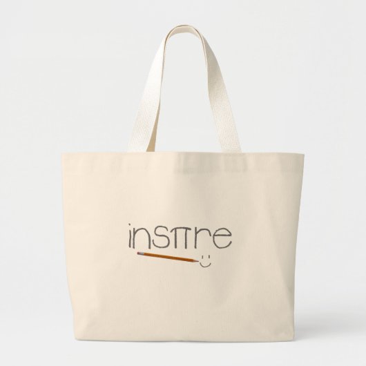 Inspirieren Sie Mathe Jumbo Stoffbeutel (Vorne)