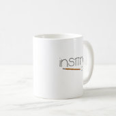 Inspirieren Sie Mathe Kaffeetasse (VorderseiteRechts)