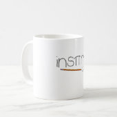 Inspirieren Sie Mathe Kaffeetasse (Vorderseite Links)