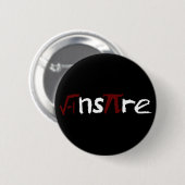 Inspirieren Sie Mathe-Knopf Button (Vorne & Hinten)