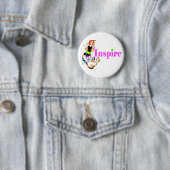 Inspirieren Sie Meerjungfrau-"Girly" Knopf Button (Beispiel)