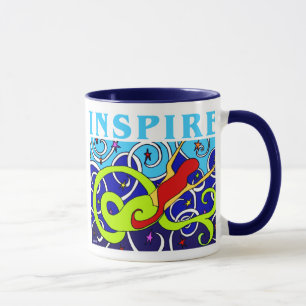 Inspirieren Sie Meerjungfrau-Tasse Tasse