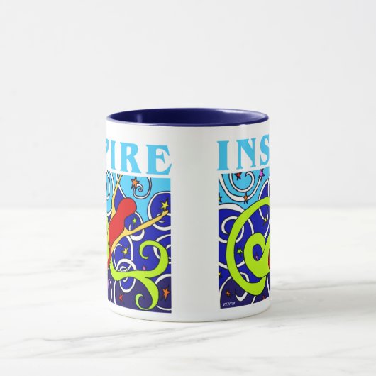 Inspirieren Sie Meerjungfrau-Tasse Tasse (Zentrum)