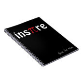 Inspirieren Sie PU-Tagesmathematik-MatheGeek Notizblock (Rechte Seite)