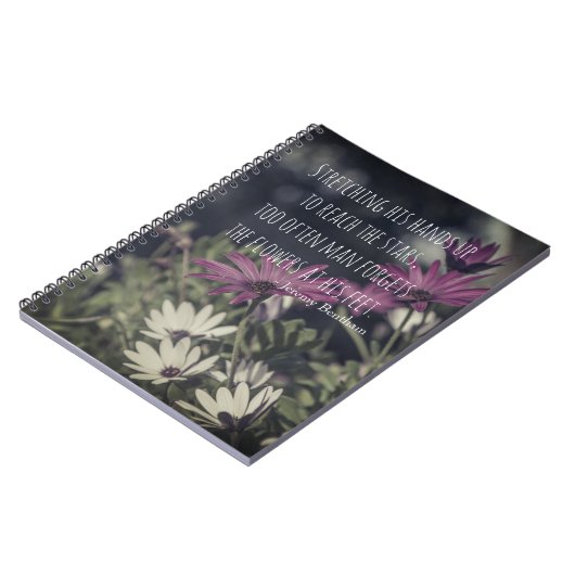 Inspirieren von Zitat Jeremy Bentham Notizblock (Linke Seite)