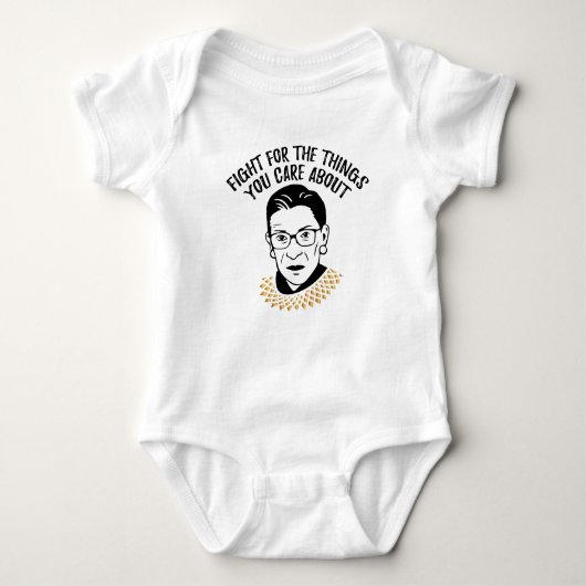 Inspirierend Angebot - Ruth Bader Ginsburg Baby Strampler (Vorderseite)