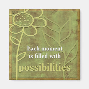 Inspirierend Bestätigung-Möglichkeiten Magnet