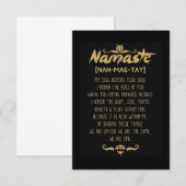 Inspirierend Bezeichnung des Buddhismus RSVP Karte (Vorne/Hinten)