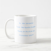 Inspirierend Botschaft des Grundschullehrers Kaffeetasse (Links)