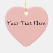 Inspirierend Brustkrebs-Bewusstseins-Band Keramik Ornament (Hinten)