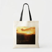 Inspirierend Buch-Tasche ~ Leuchtturm-Bibel-Vers Tragetasche (Vorne)