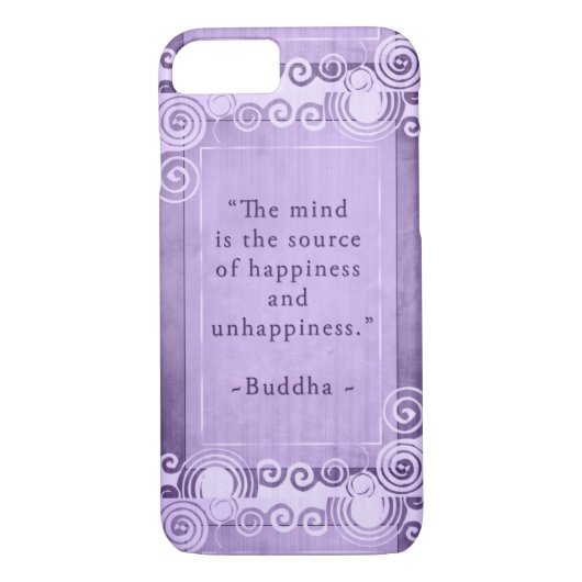 Inspirierend Buddha-Zitat-Typografie Case-Mate iPhone Hülle (Rückseite)