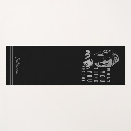 Inspirierend Buddha-Zitat Yogamatte (Vorderseite (Horizontal))