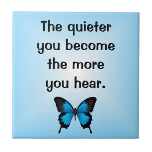 Inspirierend Butterfly Verse Tile Fliese