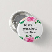 inspirierend button (Vorne & Hinten)