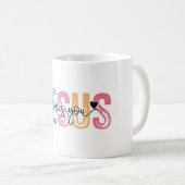 inspirierend Christlich Kaffeetasse (VorderseiteRechts)