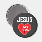 inspirierend Christlich Magnet (Vorderseite/Rückseite)