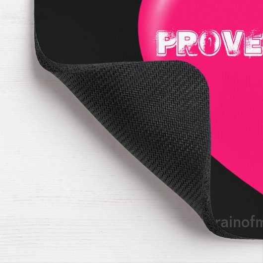 inspirierend Christlich Mousepad (Ecke)