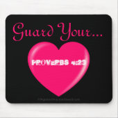 inspirierend Christlich Mousepad (Vorne)