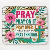 Inspirierend Christlich Mousepad (Vorne)
