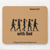 inspirierend Christlich Mousepad (Vorne)