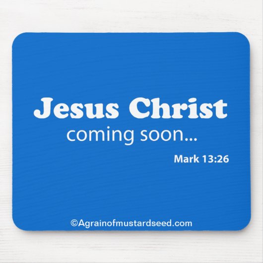 inspirierend Christlich Mousepad (Vorne)