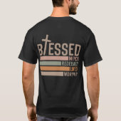 inspirierend Christlich T-Shirt (Rückseite)