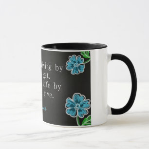 Inspirierend Churchill Leben-Zitat Tasse