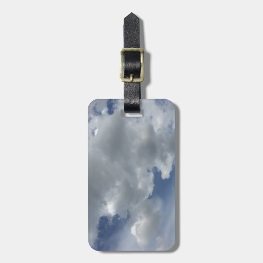 Inspirierend Cloudscape Gepäckanhänger (Vorderseite vertikal)