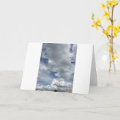 Inspirierend Cloudscape Karte (Gelbe Blume)