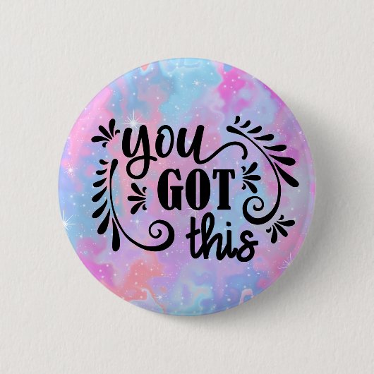 Inspirierend | Das haben Sie Got Button (Vorderseite)