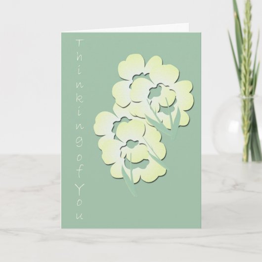 Inspirierend Denken an Sie Grußkarte Karte (Vorderseite)