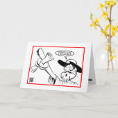 INSPIRIEREND: "DON QUICHOTE " KARTE (Gelbe Blume)