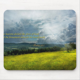 Inspirierend - Ewige Hoffnung - Psalmen 19-1 Mousepad