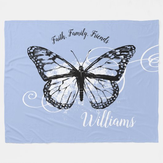 Inspirierend Fleecedecke (Vorderseite (Horizontal))