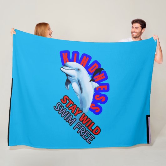 Inspirierend! Fleecedecke (Beispiel)