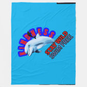 Inspirierend! Fleecedecke (Vorderseite)