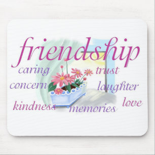 Inspirierend Freundschaft Mousepad