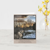 Inspirierend Geschenk-Jahreszeiten unserer Leben Karte (Gelbe Blume)