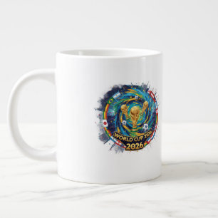 Inspirierend gestalteter Kaffeebecher Jumbo-Tasse