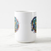 Inspirierend gestalteter Kaffeebecher Kaffeetasse (Mittel)
