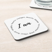 inspirierend getränkeuntersetzer (Linke Seite)