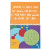 Inspirierend Gewichts-Verlust-Kalender Kalender (Mär 2027)