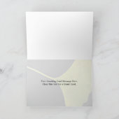 Inspirierend Ginkgo-Blatt Karte (Innenseite)