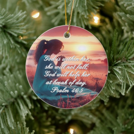 'Inspirierend Glaube'-Ornament Ornament (Baum)